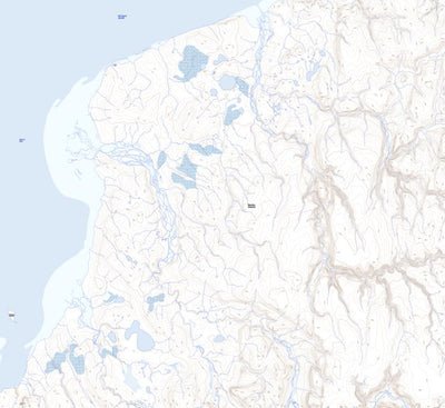 Natural Resources Canada Back Point, NT (088F03 Toporama) digital map