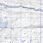 Natural Resources Canada Backway Lake East, NL (013G16_E CanMatrix) digital map