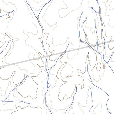 Natural Resources Canada Bacon River, NU (058F14 Toporama) digital map