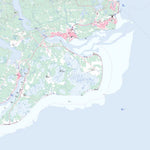 Natural Resources Canada Baie-Comeau, QC (022F01 Toporama) digital map