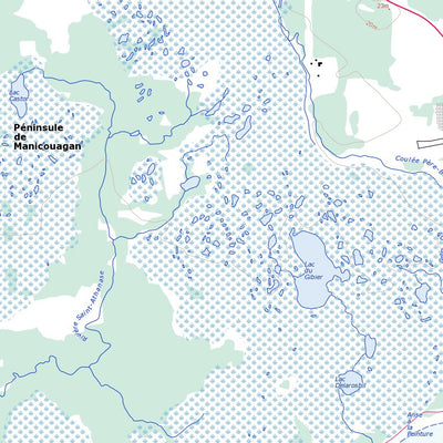 Natural Resources Canada Baie-Comeau, QC (022F01 Toporama) digital map