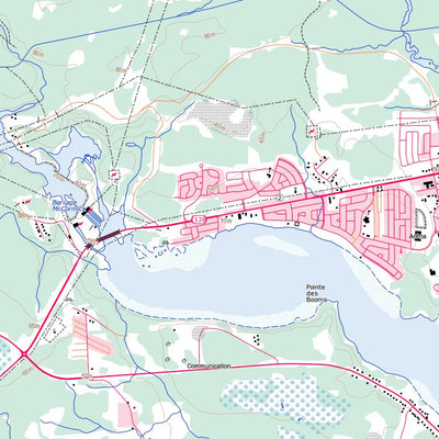 Natural Resources Canada Baie-Comeau, QC (022F01 Toporama) digital map
