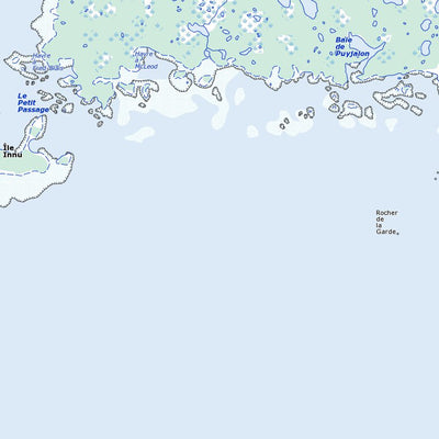 Natural Resources Canada Baie Des Trilobites, QC (012L03 Toporama) digital map