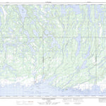Natural Resources Canada Baie-Johan-Beetz, QC (012L07 CanMatrix) digital map