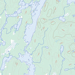 Natural Resources Canada Baie Plamondon, QC (032B11 Toporama) digital map