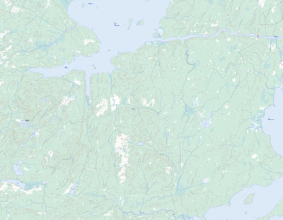 Natural Resources Canada Baie Ramsay, QC (032F10 Toporama) digital map