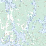 Natural Resources Canada Baie Saraana, QC (032B06 Toporama) digital map