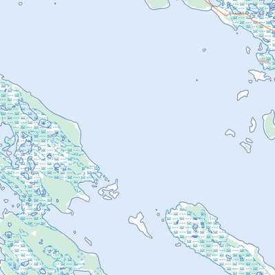 Natural Resources Canada Baikie Lake (023H07 Toporama) digital map
