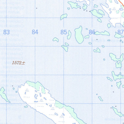 Natural Resources Canada Baikie Lake, NL (023H07 CanMatrix) digital map