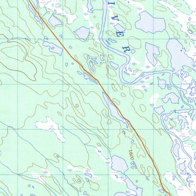 Natural Resources Canada Baikie Lake, NL (023H07 CanMatrix) digital map