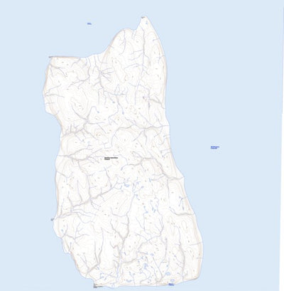 Natural Resources Canada Baillie-Hamilton Island, NU (058G14 Toporama) digital map