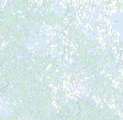 Natural Resources Canada Baird Lake, MB (064O08 Toporama) digital map