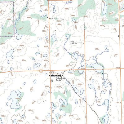 Natural Resources Canada Baldwinton, SK (073C14 Toporama) digital map