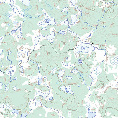 Natural Resources Canada Baldy Mountain, MB (062N07 Toporama) digital map
