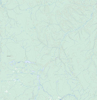 Natural Resources Canada Balsam Lake, NT (095C13 Toporama) digital map