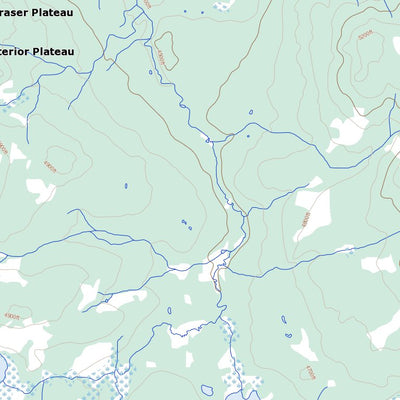 Natural Resources Canada Bambrick Creek (092O11 Toporama) digital map