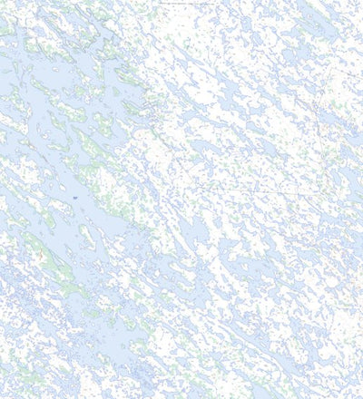 Natural Resources Canada Banks Lake, NU (055M01 Toporama) digital map