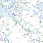 Natural Resources Canada Banks Lake, NU (055M01 Toporama) digital map