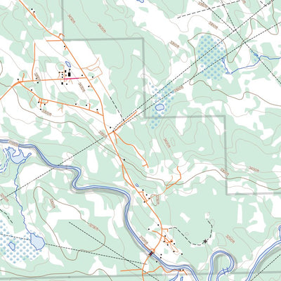 Natural Resources Canada Baptiste River, AB (083B11 Toporama) digital map