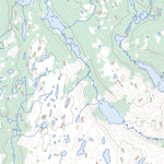 Natural Resources Canada Barge Bay, NL (012P16 Toporama) digital map