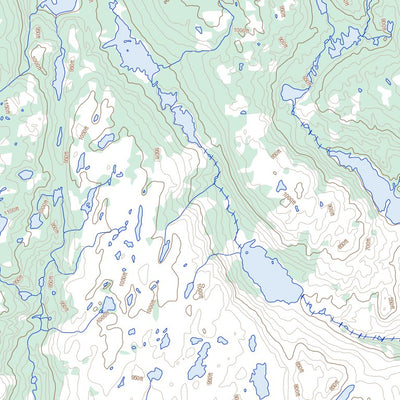 Natural Resources Canada Barge Bay, NL (012P16 Toporama) digital map