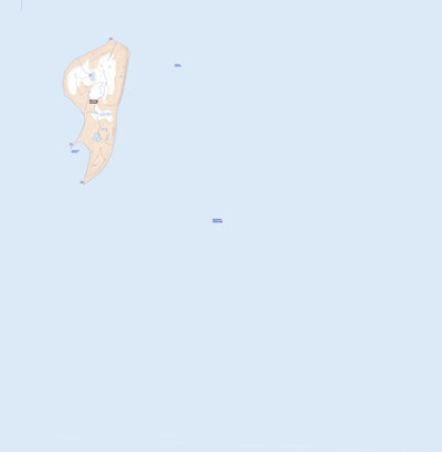 Natural Resources Canada Baring Island, NU (058G13 Toporama) digital map