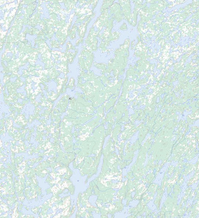 Natural Resources Canada Barker Lake, NT (085O01 Toporama) digital map