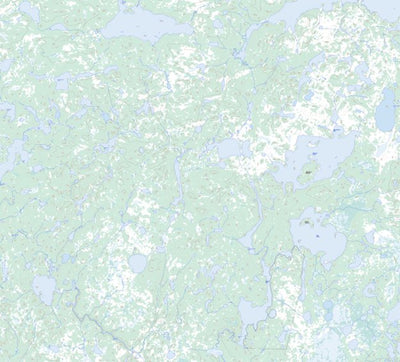 Natural Resources Canada Barnes Lake, MB (064B08 Toporama) digital map
