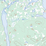 Natural Resources Canada Barnes Lake, MB (064B08 Toporama) digital map
