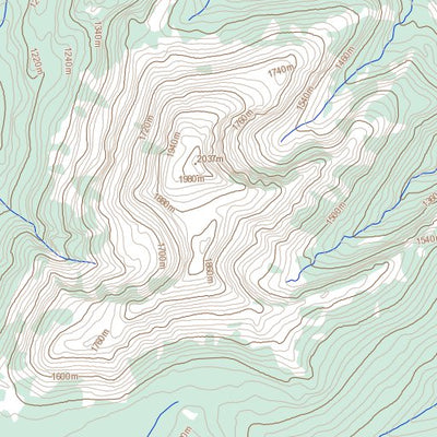 Natural Resources Canada Barr Creek, YT (105N02 Toporama) digital map
