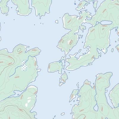 Natural Resources Canada Barrage-Gouin, QC (032B08 Toporama) digital map