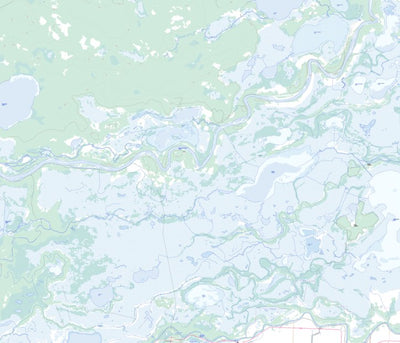 Natural Resources Canada Barrier Lake, MB (063F13 Toporama) digital map