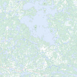 Natural Resources Canada Barrington Lake, MB (064C16 Toporama) digital map