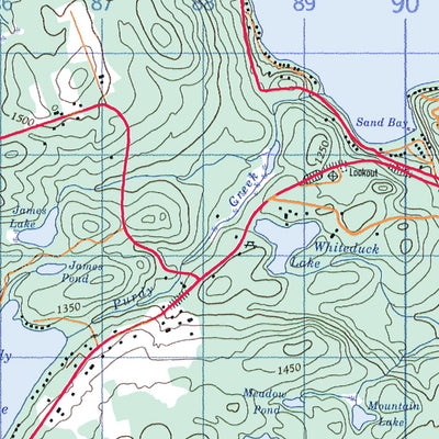 Natural Resources Canada Barry's Bay, ON (031F05 CanMatrix) digital map