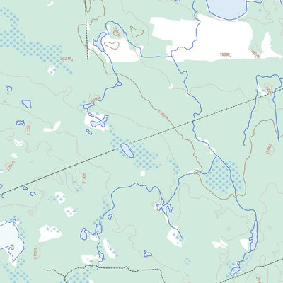 Natural Resources Canada Barthel, SK (073F14 Toporama) digital map