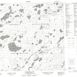 Natural Resources Canada Bartlett Lake, SK (074K12 CanMatrix) digital map