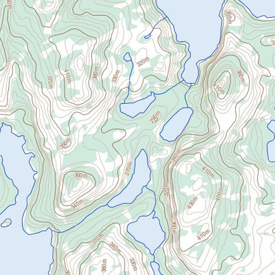 Natural Resources Canada Basler Lake, NT (085O13 Toporama) digital map