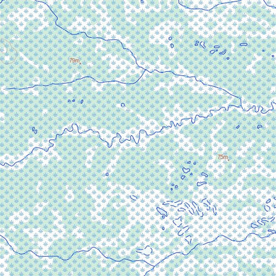 Natural Resources Canada Bastable Lake (054C06 Toporama) digital map