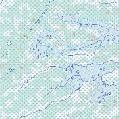 Natural Resources Canada Bastable Lake (054C06 Toporama) digital map