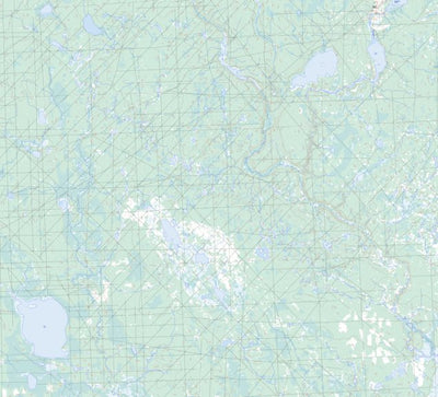 Natural Resources Canada Bat Lake, AB (084B07 Toporama) digital map