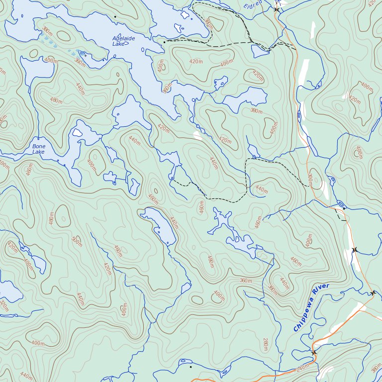 Batchewana, ON (041N01 Toporama) Map by Natural Resources Canada ...