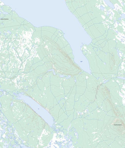 Natural Resources Canada Baton Lake (096F06 Toporama) digital map