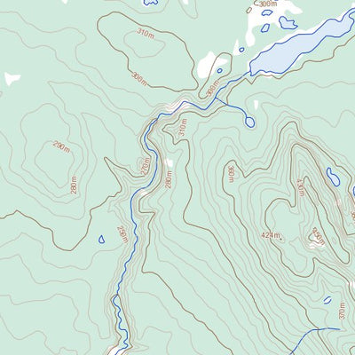 Natural Resources Canada Baton Lake (096F06 Toporama) digital map