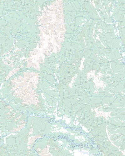 Natural Resources Canada Bear Cave Mountain, YT (116J11 Toporama) digital map
