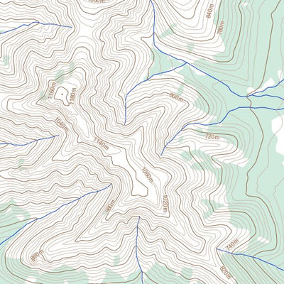 Natural Resources Canada Bear Cave Mountain, YT (116J11 Toporama) digital map