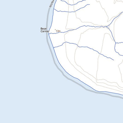 Natural Resources Canada Bear Corner (049F04 Toporama) digital map