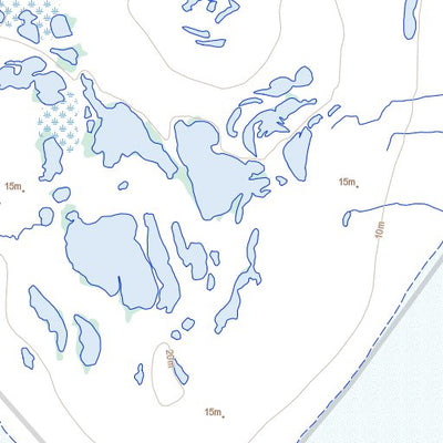 Natural Resources Canada Bear Cove Point (045N09 Toporama) digital map