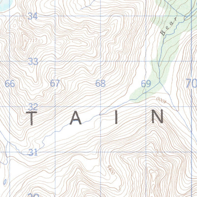 Natural Resources Canada Bear Pass Creek, NT (095E12 CanMatrix) digital map