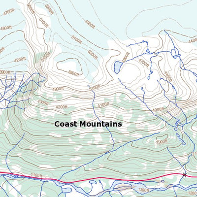 Natural Resources Canada Bear River, BC (104A04 Toporama) digital map