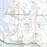 Natural Resources Canada Bearhills Lake, AB (083A13 CanMatrix) digital map